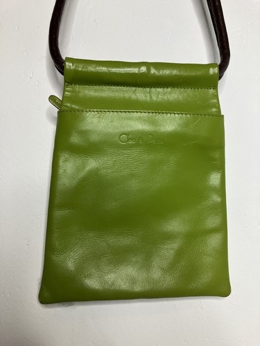 Cleo and Patek Paris grüne Leder-Schultertasche - Bild 4 von 12