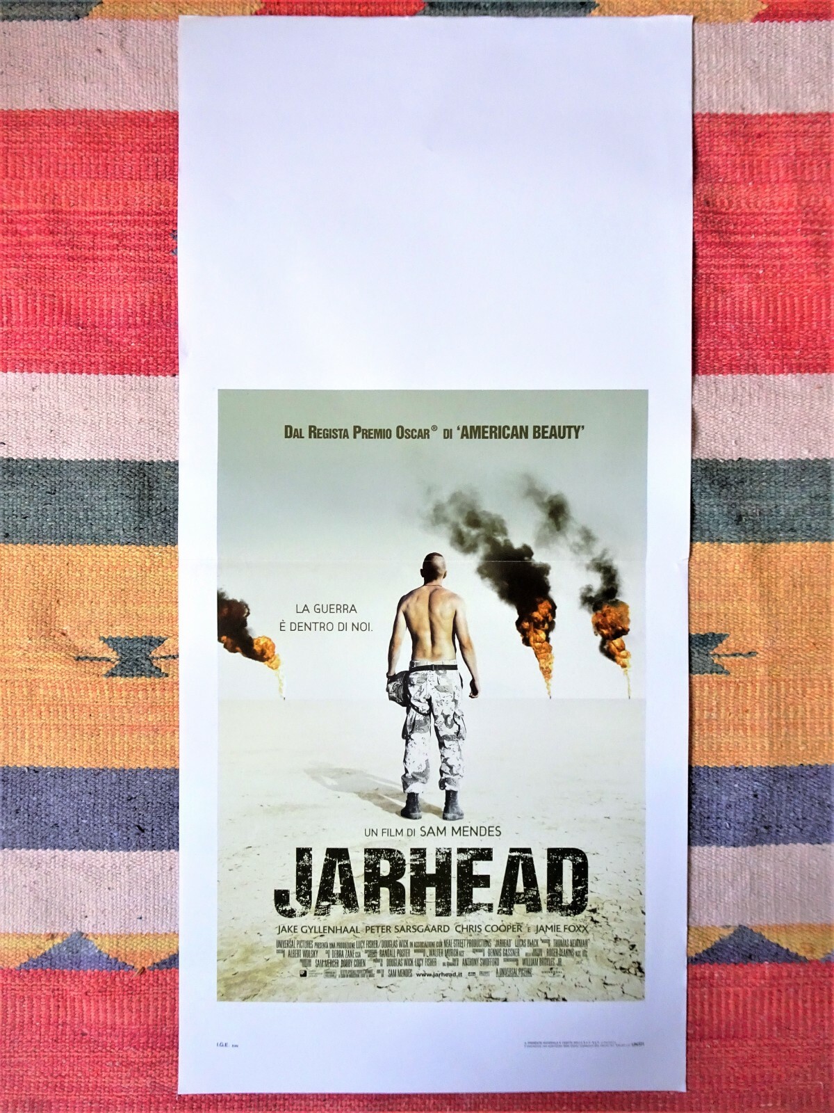 Locandina originale film Jarhead (2005) - Regia di Sam Mendes