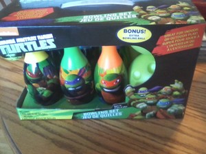ninja turtle bowling set