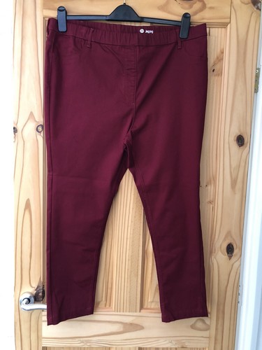 Womens maroon Debenhams jeggings size 20 reg | eBay