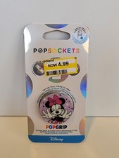 Brand New PopSockets PopGrip Cell Phone Grip  Stand - Disney Minnie Sparkle