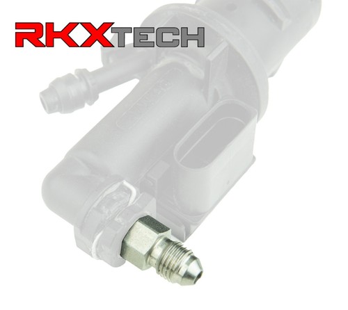 RKX Clutch Master Cylinder Adapter Fitting Line AN4 for VW Audi Lambo - Picture 3 of 3