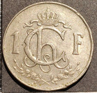 1 Franc 1957 Luxembourg - 521046 coin