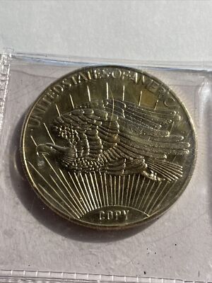 1933 GOLD PLATED LIBERTY TWENTY DOLLAR COPY 24K Gold Plated USA | eBay