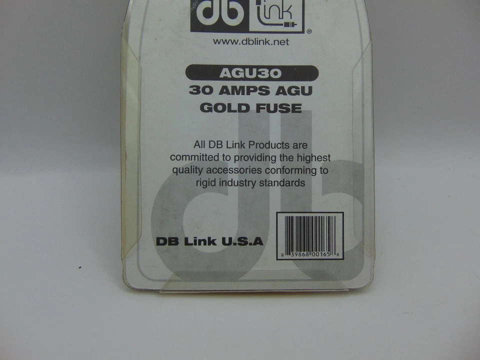 DB Link Car Audio AGU40 AGU 30 Amp Gold Edition New (3 packs of 4) 12 total Fuse - Image 4 of 4
