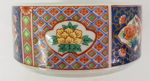 Takahashi Floral Trinket Box 1980s San Francisco Ceramic Oriental Vintage - Picture 4 of 5