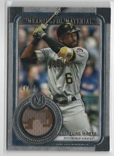 2019 Topps Museum Collection Meaningful Material Relics Camo Starling Marte /50