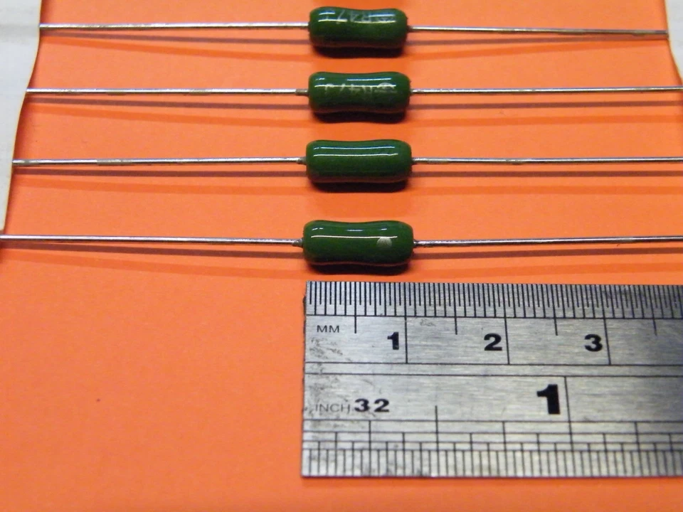 10 Pcs Vishay Wire Wound Resistors 2.5W 3W Watt 0.47 ohms R47 0.47R 5% 11g 881 - Image 4 of 4