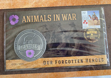 AUSTRALIAN PNC 2015 ANIMALS IN WAR OUR FORGOTTEN HEROES CAMELS MEDALLION #LF195