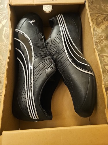 Vintage Puma Eco Ortholite Women Size 9.5 Sneakers New BLACK/SILVER - Picture 14 of 21