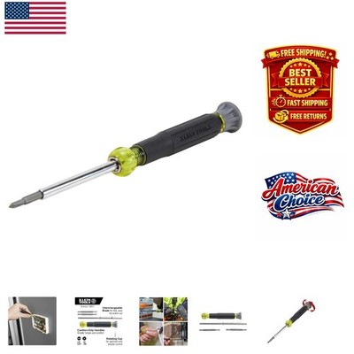 Versatile 4-in-1 Electronics Screwdriver with Interchangeable Precision Bits