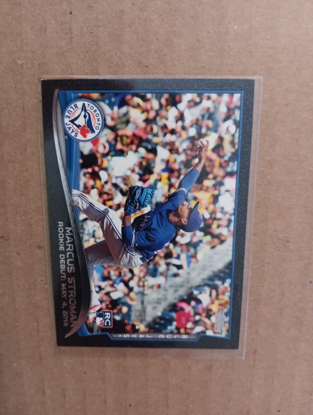 2014 Topps Update Black Marcus Stroman Rookie RC Debut #20/63 US-35 Yankees
