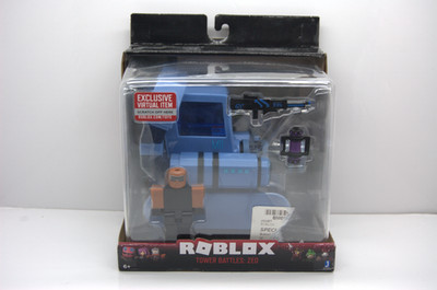 Roblox Tower Battles ZED Vehicle Set Figures New Sealed Unused Virtual Code