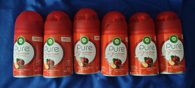 6 PACK AIRWICK APPLE CINNAMON MEDLEY SPRAY REFILL  5.89 oz