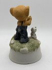 Flambro Music Box Koala Plays Song "Talk With the Animals" Kitten Tamberine VNTG — photo 3