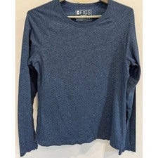 FIGS Seamless Underscrub Long Sleeve Scrub Layer Shirt Salta Womens Nylon Blend