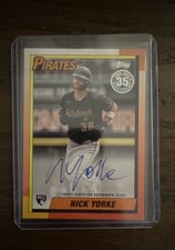 2025 Topps Series 2 - 1990 Topps Baseball Autographs Nick Yorke #90B2-NY (AU,...