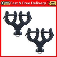 Double ATV Bow Rack Holder - Secure Mount for Hunting Gear - Model ATV2