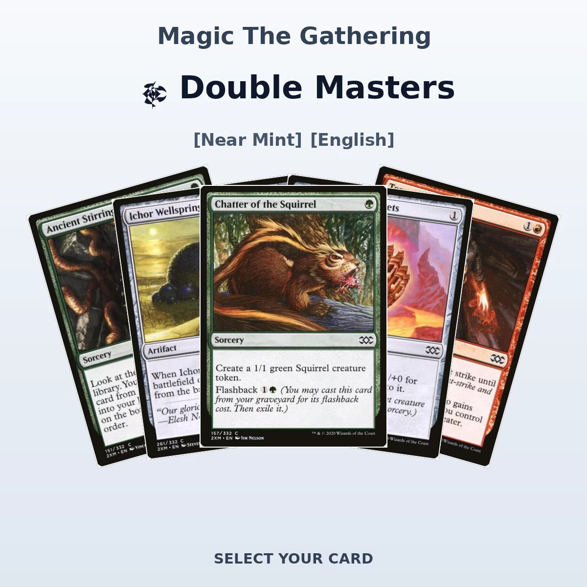 Magic The Gathering Double Masters - Select Your Cards (NM)