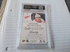 2021-22 Upper Deck Young Guns Lucas Raymond PSA 10 #464 Detroit Red Wings