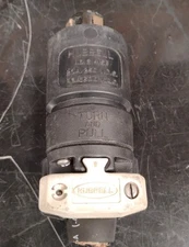 Hubbell HBL21415B 30A 600V AC, 20A 250V DC Male Plug 3-Pole 4-Wire