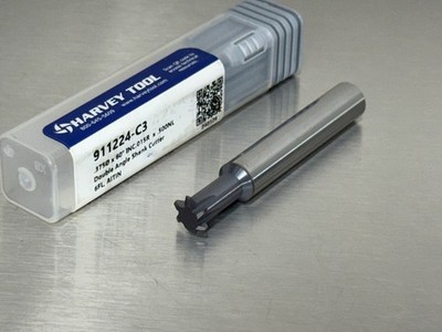 Harvey 3/8'' Carbide Double Angle Shank Cutter 60° Included 911224-C3