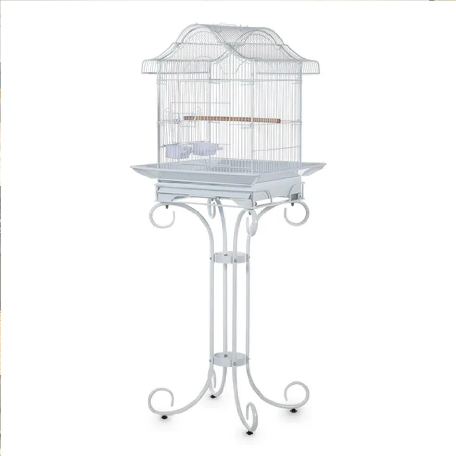 [HOT] Garvee Decorative Metal Bird Cage with Stand, 57.3” Tall Spacious Aviary
Opens in a new window