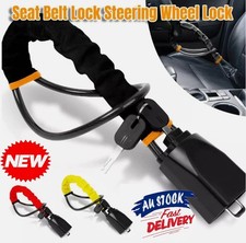 Steering Wheel Lock Titan Lock Car Accessories Anti-Theft Device High Visibility