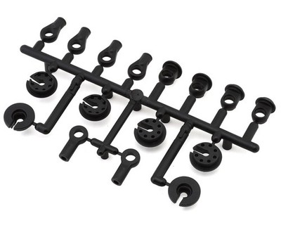 Mugen Seiki MRX6R Composite Shock Parts Set [MUGH2514A]
