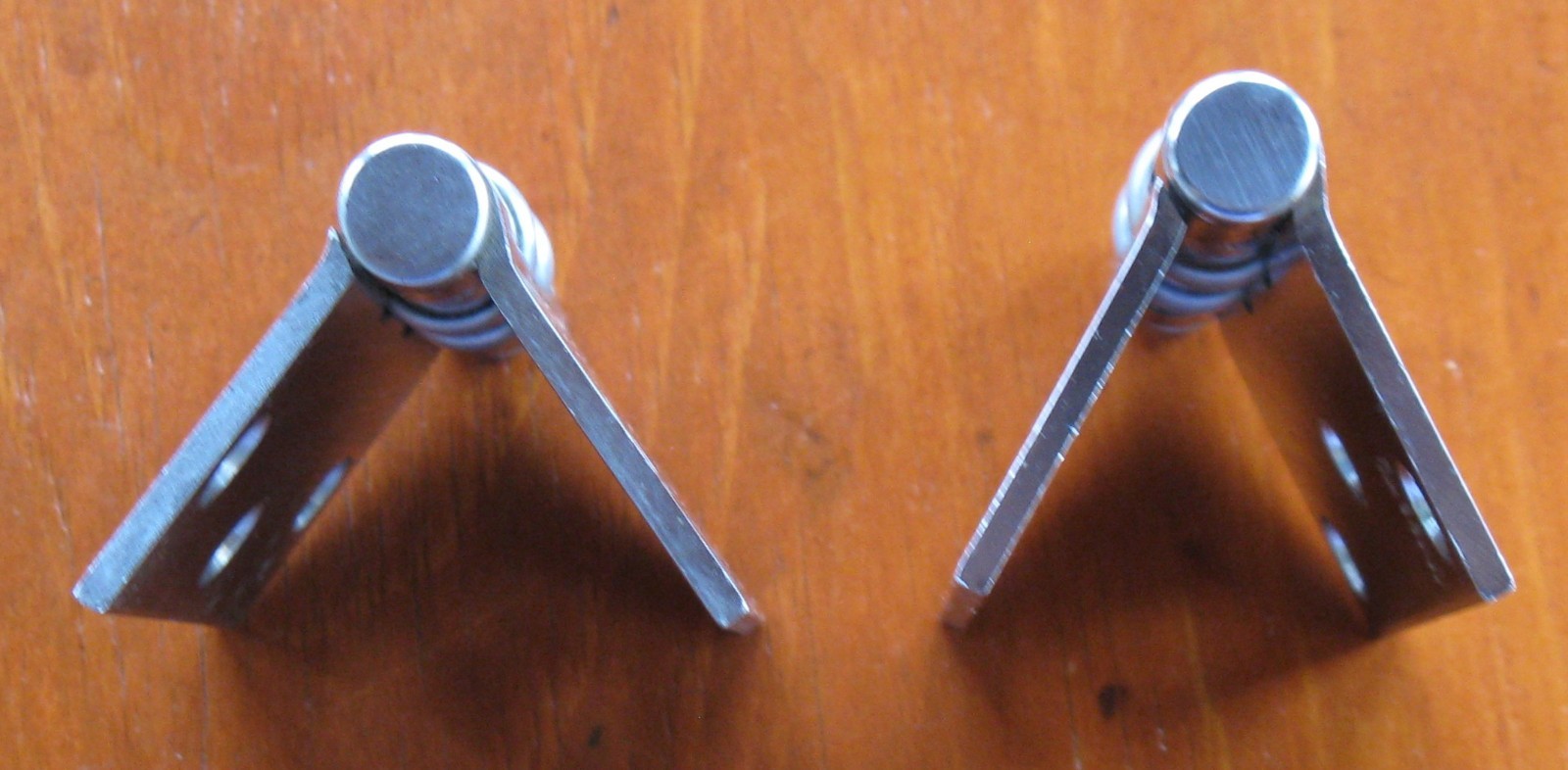 Russwin Door Butt Hinges 3 1/2 x 3 1/2  Ball Bearing Chrome Brass Pat. 8/28/23