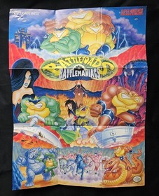 Battletoads & Double Dragon Poster / Insert for NES - Complete Your CIB!