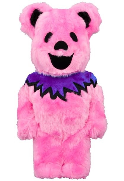 BE@RBRICK GRATEFUL DEAD DANCING BEARS COSTUME Ver. PINK 400