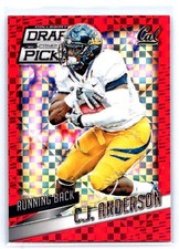 2015 Panini Prizm Collegiate Draft Picks #21 C.J. Anderson Prizms Red Power