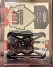 2021-22 Panini Prizm - USA Basketball Silver Prizm #10 Shaquille O'Neal