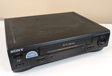 Sony SLV-679HF 4-Head Hi-Fi Stereo VCR Recorder VHS Player No Remote Tested