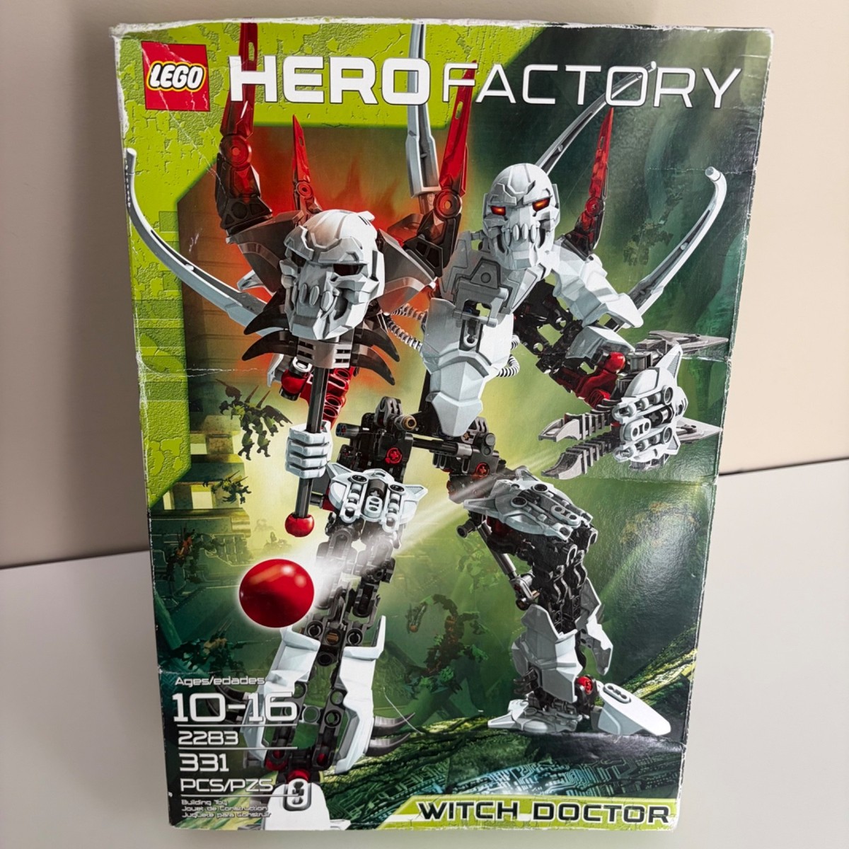 Lego Witch Doctor 2283 Hero Factory Brand New Sealed Set Bionicle
