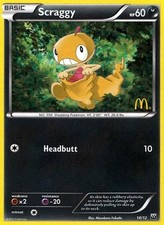 Scraggy (10/12) [McDonald's Promos: 2012 Collection] Heavily Played Holofoil on eBay