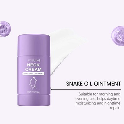 Portable Neck Care Balm for Hydrating Firming Care to Reduce Neck Wrinkles