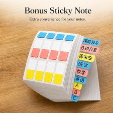 Sticky Tabs for Notebooks, transparent sticky notes, clear sticky notes