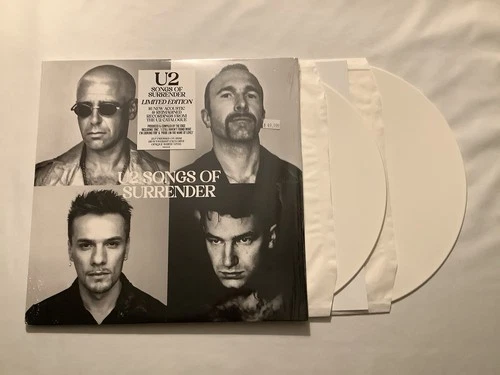 U2 SONGS OF SURRENDER 2LP OPAQUE WHITE VINYL