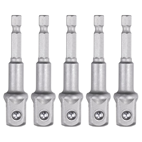 5 StüCk Schlagschrauber-Stecknussadapter 1/2-Zoll-Antrieb-image