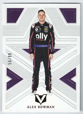 2023 Panini Chronicles Vertex Alex Bowman Red Parallel /99 #15
