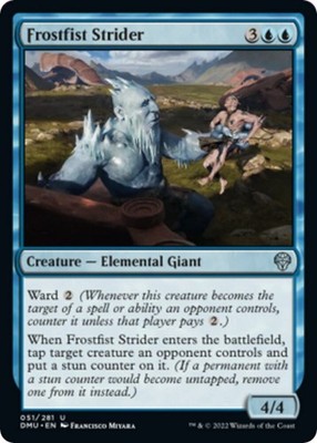Frostfist Strider 51 Uncommon Dominaria United Magic: The Gathering Near Mint