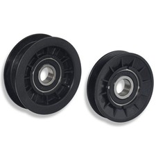 1Set V-Idler Pulley  Flat Idler Pulley For John Deere Lawn Mower Repair Kit