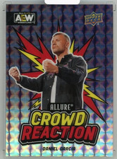 2024 UPPER DECK Allure AEW Daniel Garcia /10 Crowd Reaction Purple Rainbow #CR17