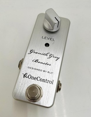 ONE CONTROL GRANITH GREY BOOSTER Gitarren-Effektpedal gebraucht top