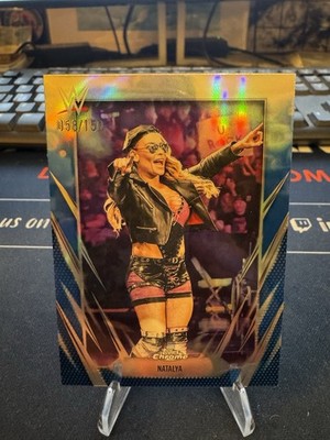 Natalya Blue Refractor /150 2026 Topps Chrome WWE #129