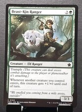 MTG  0100 BEAST-KIN RANGER Elf Ranger Foundations card⚔️NM/MT