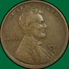 1912-D Lincoln Wheat Cent Very Fine VF Coin #40103
