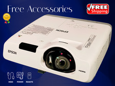 Epson PowerLite 520 3LCD Projector iProjection 2700 Lumens 2160p Low Noise 28 dB